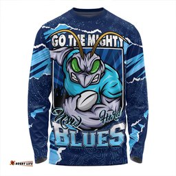 Amazing Aussie New South Wales Blues NSW Rampage Cockroaches Edition Long Sleeve T-shirt
