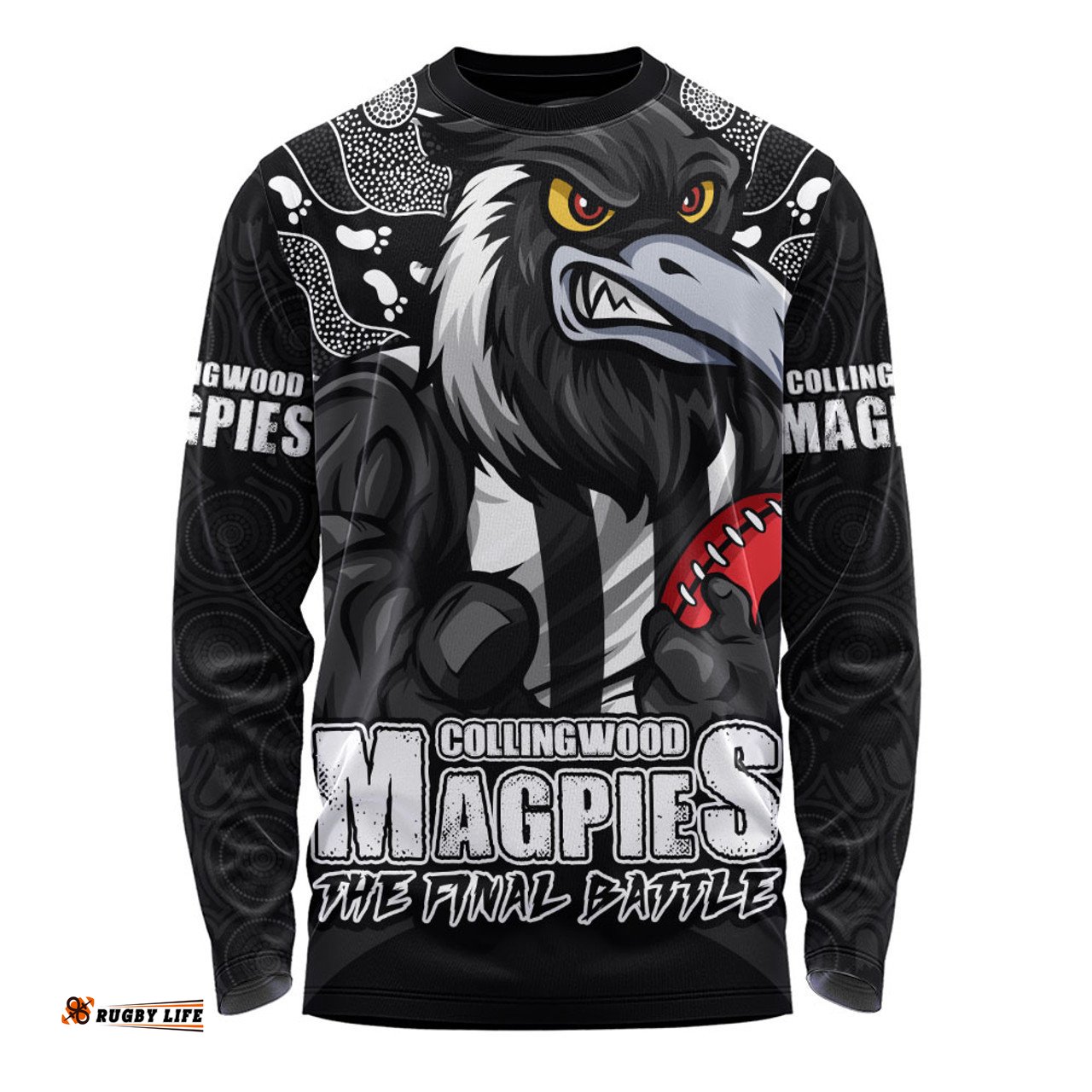 Amazing Aussie Collingwood Final Clash Battle Edition Long Sleeve T-shirt