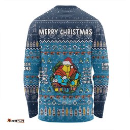 Amazing Aussie Gold Coast Titans Christmas Custom Chrissie Spirit Long Sleeve T-shirt