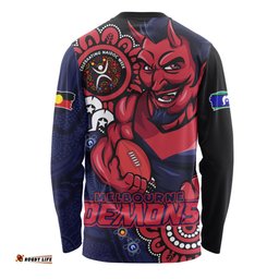 Amazing Aussie Melbourne Power Through Generations NAIDOC Edition Long Sleeve T-shirt