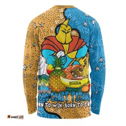 Amazing Aussie Gold Coast Titans Custom Australian Big Things Long Sleeve T-shirt
