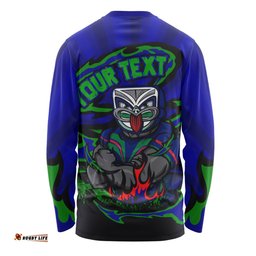 Amazing Aussie New Zealand Warriors Premiership Series Sports Gear Long Sleeve T-shirt