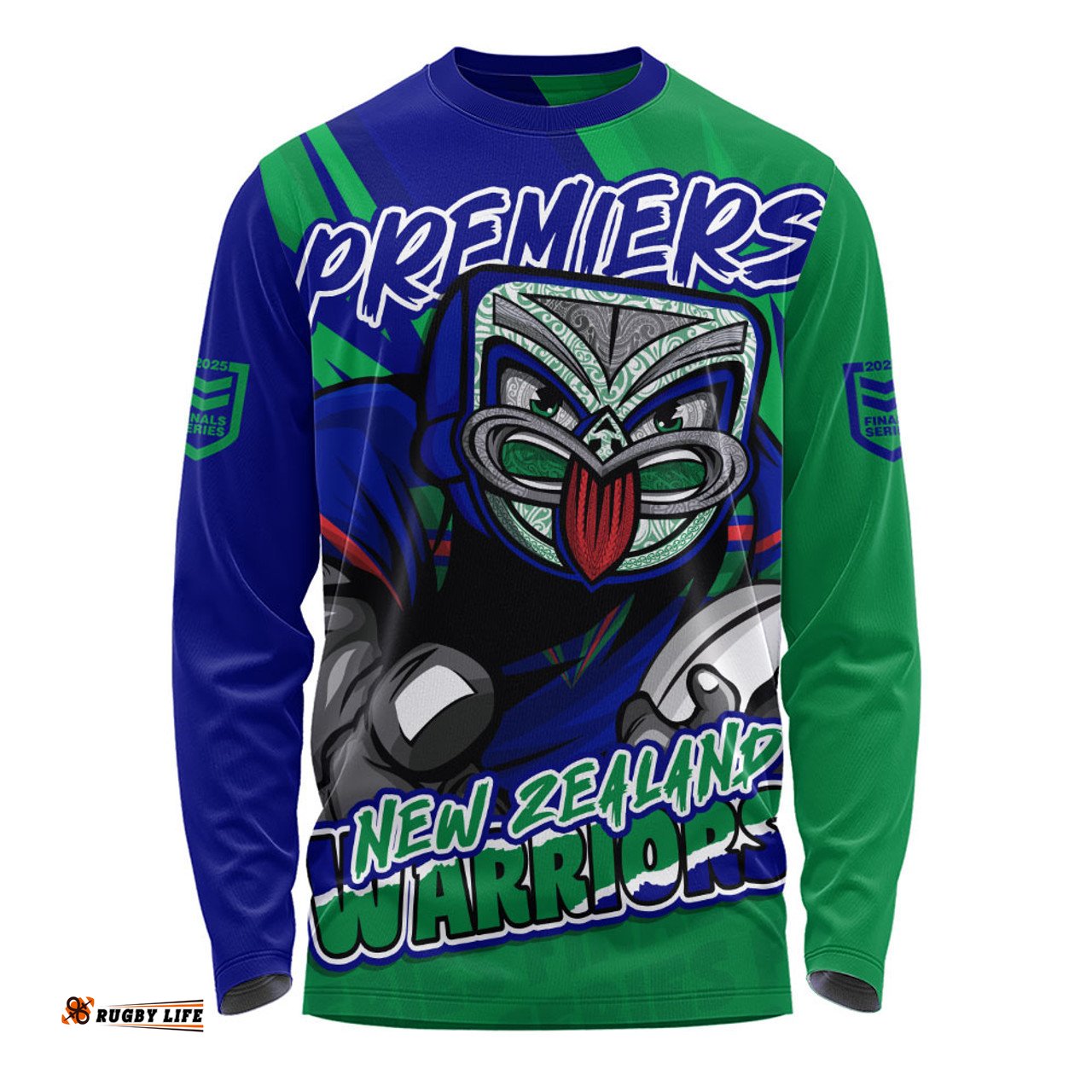 Amazing Aussie New Zealand Warriors Chasing Victory 2025 Final Series Pride Long Sleeve T-shirt