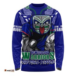 Amazing Aussie New Zealand Warriors Final Clash Battle Edition Long Sleeve T-shirt