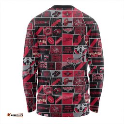 Amazing Aussie Essendon Legacy Of The Pride Comic Style Long Sleeve T-shirt