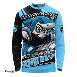 Amazing Aussie Cronulla Sutherland Sharks Chasing Victory 2025 Final Series Pride Long Sleeve T-shirt