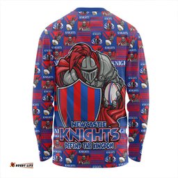 Amazing Aussie Newcastle Knights Champion���s Pride Comic Style Long Sleeve T-shirt