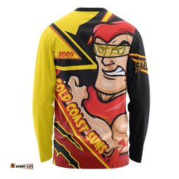 Amazing Aussie Gold Coast SUNS Battlefield Glory Gear Long Sleeve T-shirt
