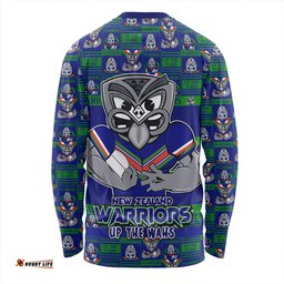 Amazing Aussie New Zealand Warriors Champion���s Pride Comic Style Long Sleeve T-shirt