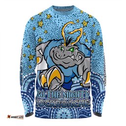 Amazing Aussie New South Wales Cockroaches Custom Custom With Aboriginal Inspired Style Of Dot Painting Patterns Long Sleeve T-shirt