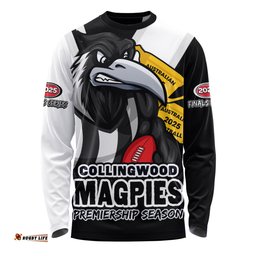 Amazing Aussie Collingwood Australian Football Finals Premiership Spirit Long Sleeve T-shirt