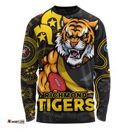 Amazing Aussie Richmond NAIDOC Spirit Of Country Long Sleeve T-shirt