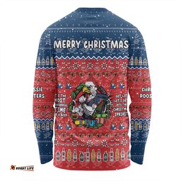 Amazing Aussie Sydney Roosters Christmas Custom Chrissie Spirit Long Sleeve T-shirt
