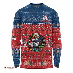 Amazing Aussie Sydney Roosters Christmas Custom Chrissie Spirit Long Sleeve T-shirt