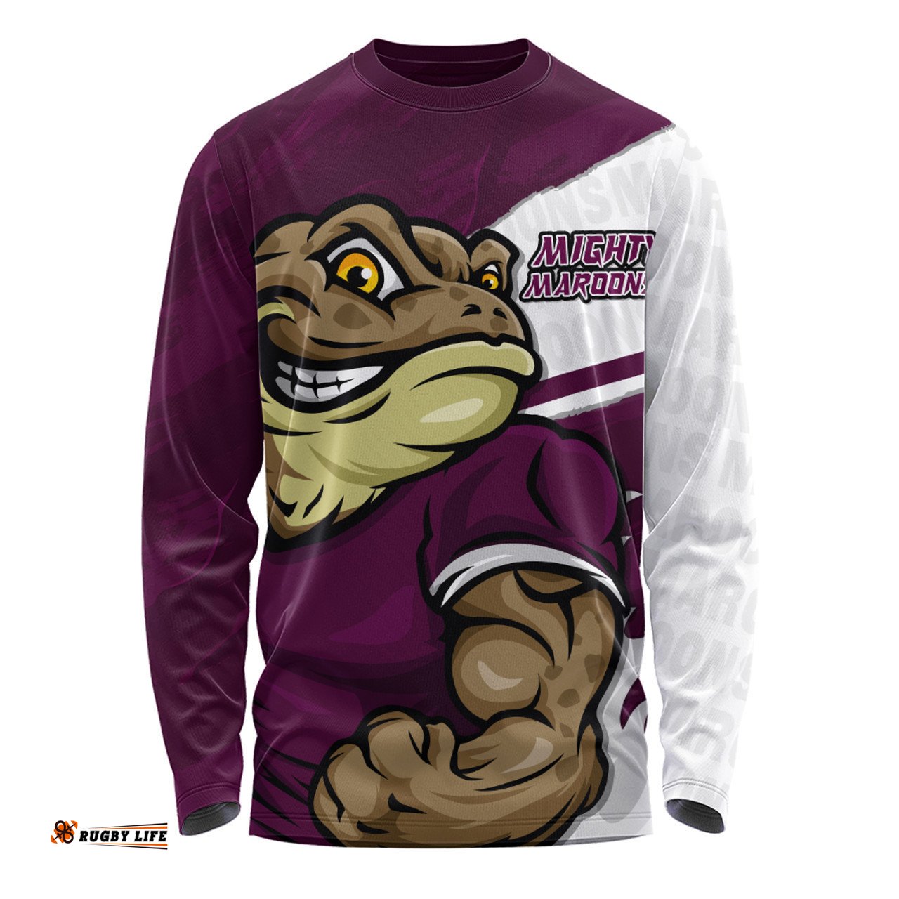 Amazing Aussie Queensland Maroons Defend The Pride Long Sleeve T-shirt