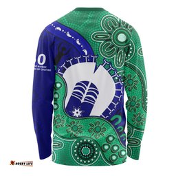 Amazing Aussie Indigenous Australian Aboriginal Shared Journey Spirit And Country Long Sleeve T-shirt