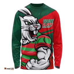 Amazing Aussie South Sydney Rabbitohs Defend The Pride Long Sleeve T-shirt