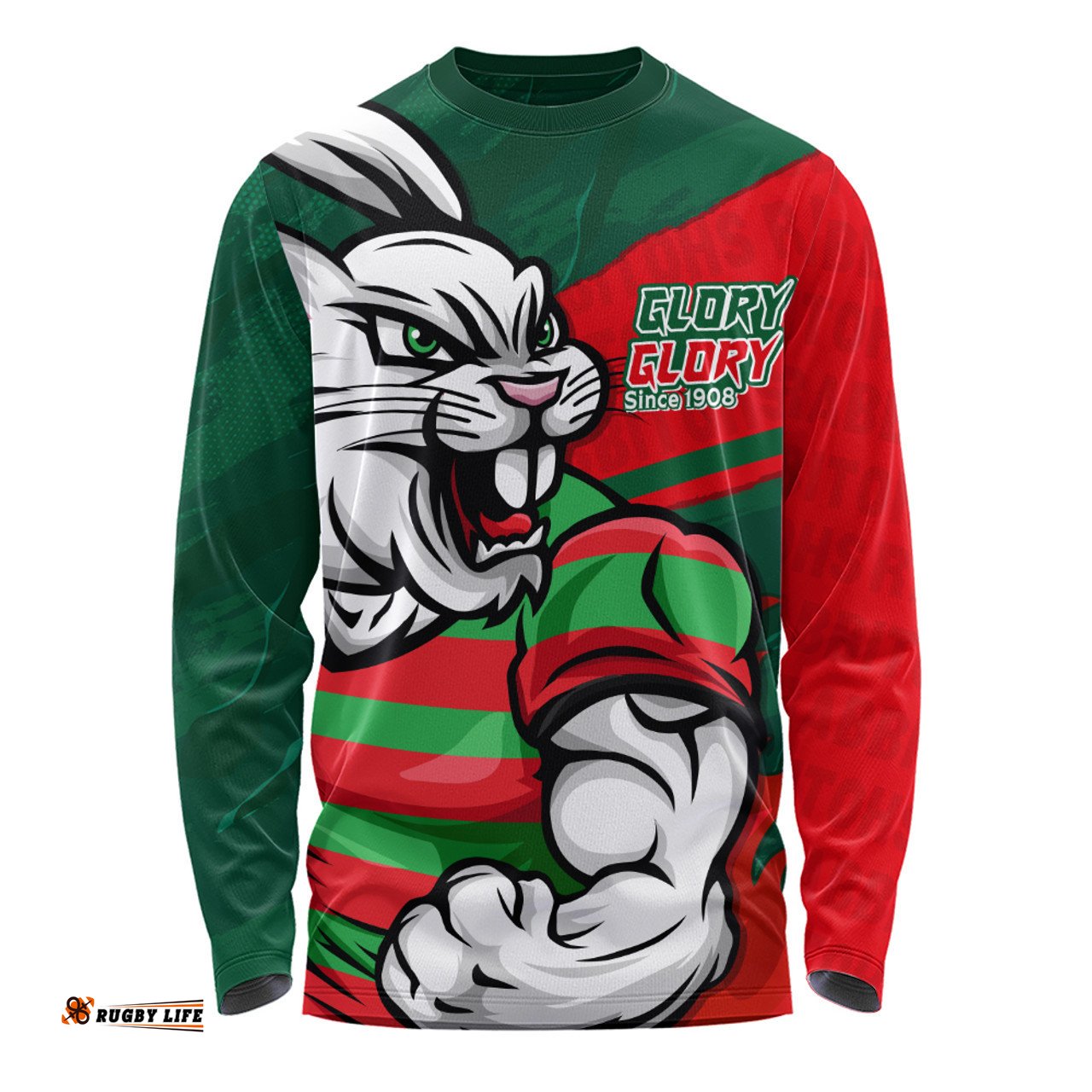 Amazing Aussie South Sydney Rabbitohs Defend The Pride Long Sleeve T-shirt