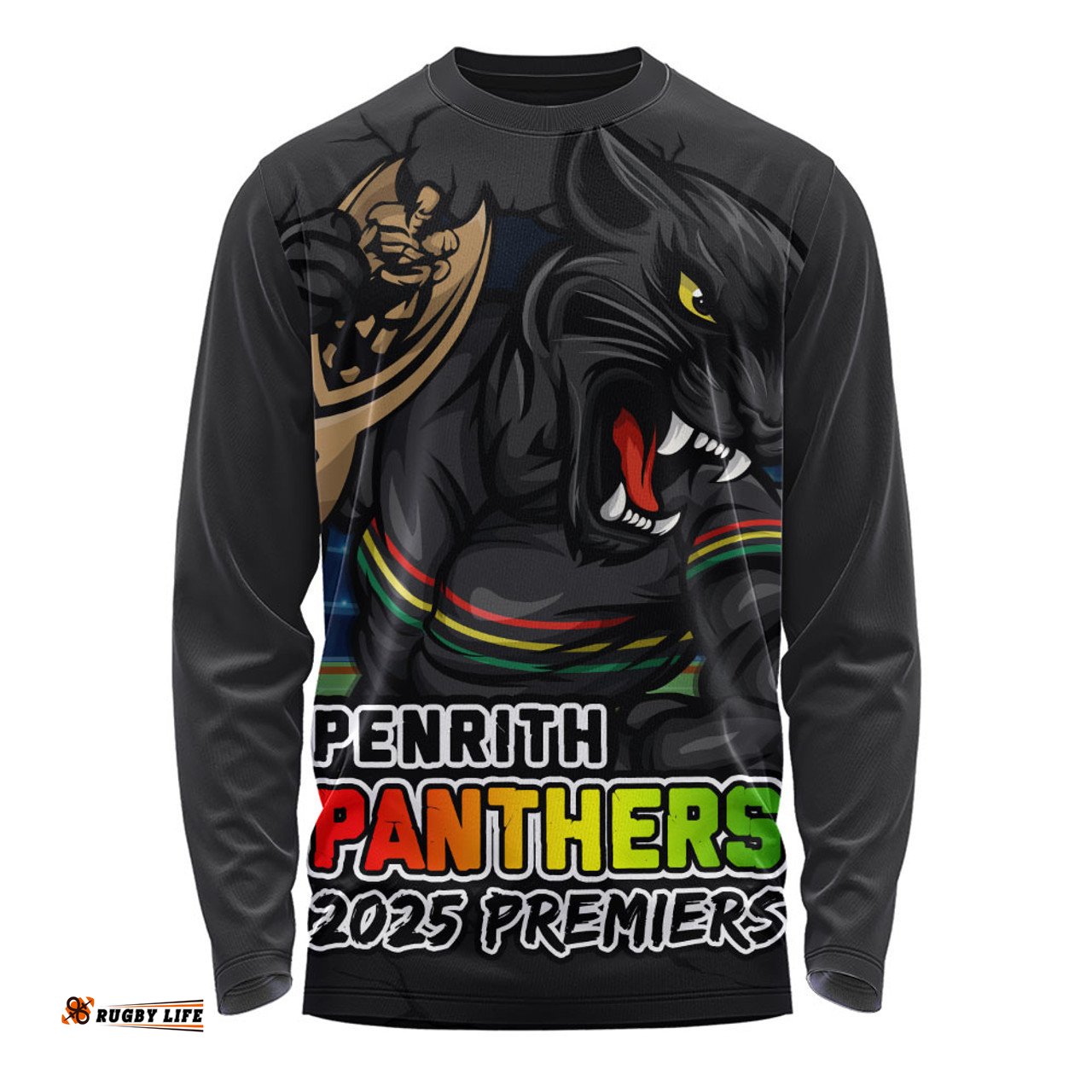 Amazing Aussie Penrith Panthers Unleash Power In The Ultimate Battle Long Sleeve T-shirt