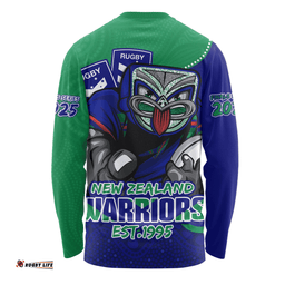 Amazing Aussie New Zealand Warriors Battle For Glory Rugby Finals Edition Long Sleeve T-shirt