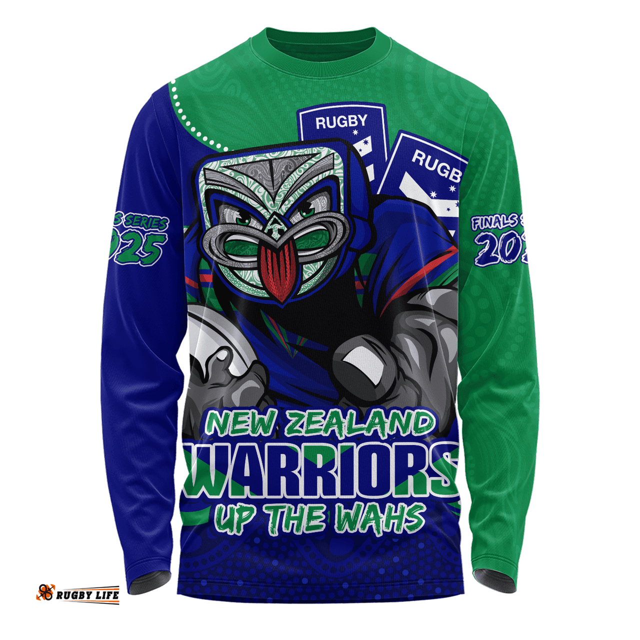 Amazing Aussie New Zealand Warriors Battle For Glory Rugby Finals Edition Long Sleeve T-shirt