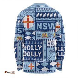 Amazing Aussie New South Wales Christmas Holly Jolly Chrissie Long Sleeve T-shirt