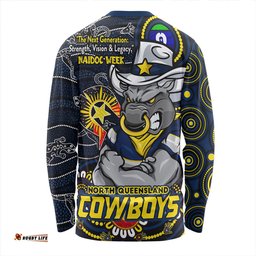 Amazing Aussie North Queensland Cowboys Spirit Of NAIDOC Series Long Sleeve T-shirt