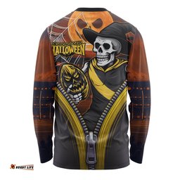 Amazing Aussie Richmond Halloween Night Reaper Zipper Long Sleeve T-shirt