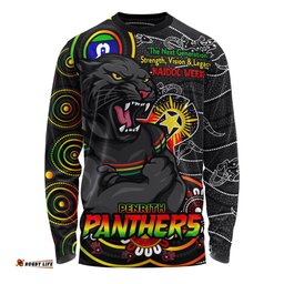 Amazing Aussie Penrith Panthers Spirit Of NAIDOC Series Long Sleeve T-shirt