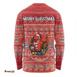 Amazing Aussie St. George Illawarra Dragons Christmas Custom Chrissie Spirit Long Sleeve T-shirt