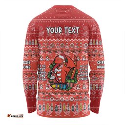Amazing Aussie St. George Illawarra Dragons Christmas Custom Chrissie Spirit Long Sleeve T-shirt
