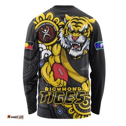Amazing Aussie Richmond Power Through Generations NAIDOC Edition Long Sleeve T-shirt