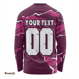 Amazing Aussie Queensland Maroons QLD Rampage Cane Toad Edition Long Sleeve T-shirt