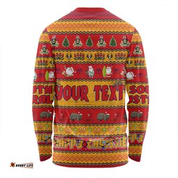 Amazing Aussie South Australia Christmas Custom Happy Chrissie Ugly Style Long Sleeve T-shirt