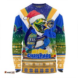 Amazing Aussie Parramatta Eels Christmas Custom Parramatta Eels Santa Aussie Big Things Christmas Long Sleeve T-shirt