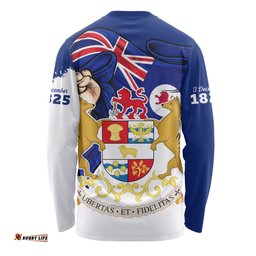 Amazing Aussie Tasmania Power Pride And Heritage Crest Long Sleeve T-shirt