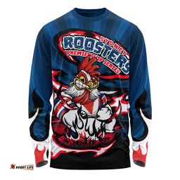 Amazing Aussie Sydney Roosters Premiership Series Sports Gear Long Sleeve T-shirt