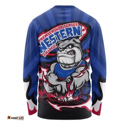 Amazing Aussie Western Bulldogs Premiership Series Flame Edition Long Sleeve T-shirt