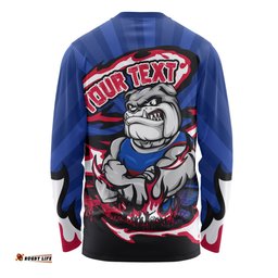 Amazing Aussie Western Bulldogs Premiership Series Flame Edition Long Sleeve T-shirt