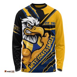 Amazing Aussie West Coast Eagles Battlefield Glory Gear Long Sleeve T-shirt