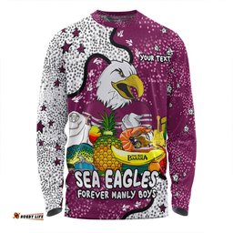 Amazing Aussie Manly Warringah Sea Eagles Australian Big Things Long Sleeve T-shirt