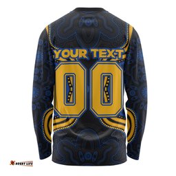 Amazing Aussie West Coast Eagles Spirit Warriors Of The Game Long Sleeve T-shirt