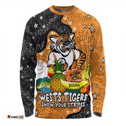 Amazing Aussie Wests Tigers Custom Australian Big Things Long Sleeve T-shirt