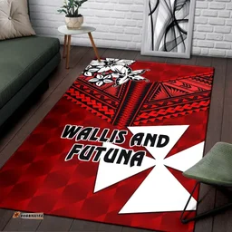 Wallis and Futuna Rugby Area Rug Sporty Vibes A31