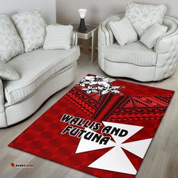 Wallis and Futuna Rugby Area Rug Sporty Vibes A31