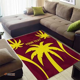 Custom West Indies Cricket Area Rug Go Windies Sporty Version