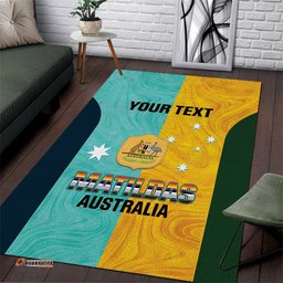 Custom Pride Month Matildas Area Rug Australia Til Its Done Mixed Color