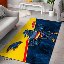 AFL Area Rug Crows Fire Style