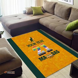 Custom Australia Matildas Pride With Kangaroo Area Rug
