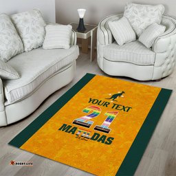 Custom Australia Matildas Pride With Kangaroo Area Rug